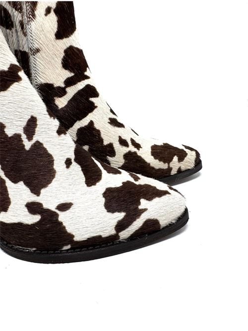 Texano donna in cavallino muccato IL LACCIO | LIVIA02VITELLO MUCCABIANCO MORO